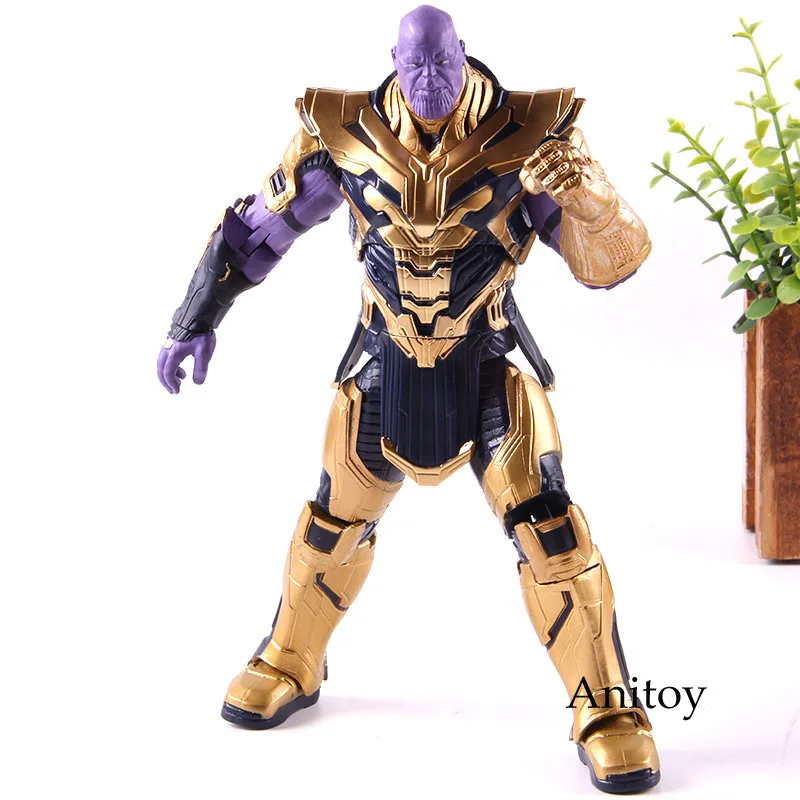 Чехол-Броня вер. Thanos фигурка Мстители эндигра ПВХ Marvel Коллекция Модель игрушки подарок для детей