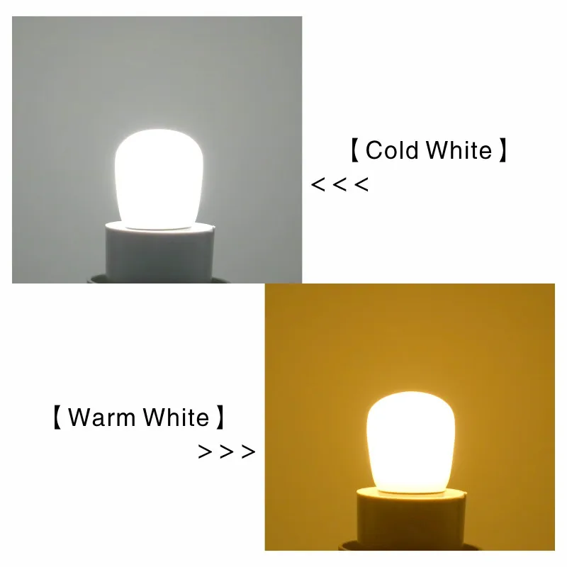 LED 냉장고 전구 E14 3W 냉장고 옥수수 전구, 220V LED 램프, 흰색/따뜻한 흰색 SMD2835, 할로겐 샹들리에 조명 교체, 2 개
