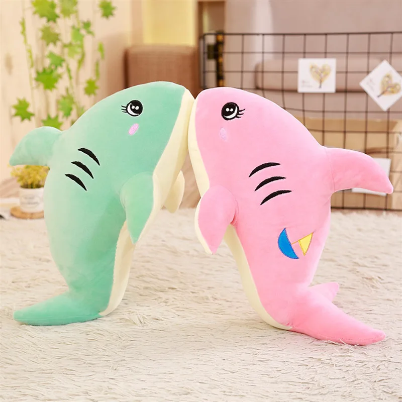 Мягкие игрушки акула игрушка животные забавная Подушка плюшевая мягкая подушка милый мультфильм Kawaii Ins рождественские игрушки для детей Прямая поставка
