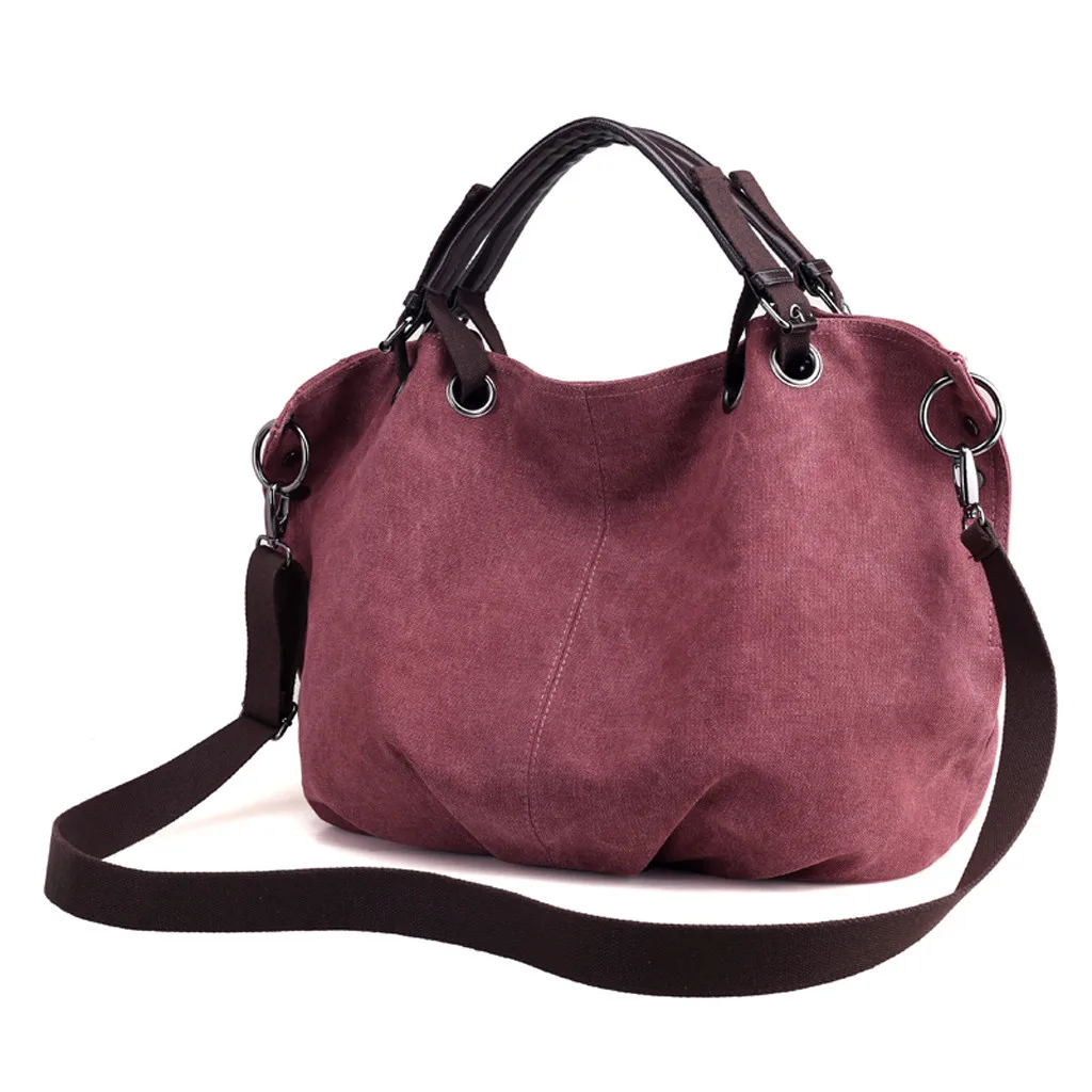 Модная женская сумка высокого качества многофункциональная Большая вместительная Холщовая Сумка на плечо дорожная сумка через плечо