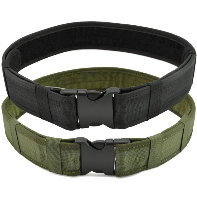 Tactical Sport Belt Adjustable Heavy Duty Multifunctional Outdoor Hiking Climbing Load Bearing Utility Waistband Duty Belt8