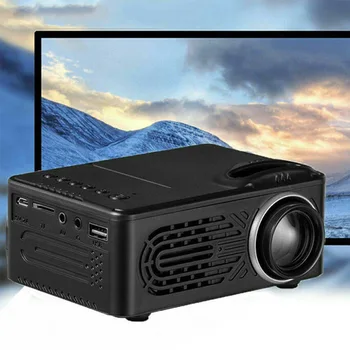 

HD Neat Portable Pocket Projector Support 1080P Built-in Stereo Speaker for Home Office UND Sale