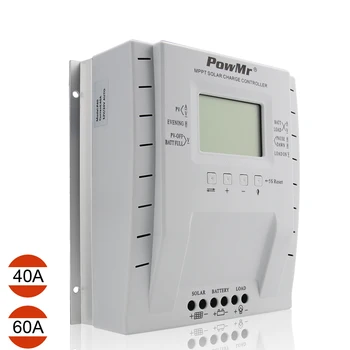 

MPPT 40 Amp 60 Amp Solar Controller Max 100V input with 5V USB Charger Output