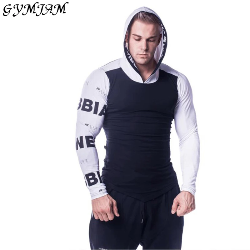 

Hoodie Men's Brand Casual Sweatshirt Fashion Men's Hooded Pullover Jogger Fitness Bodybuilding Hoodie Men's Wear