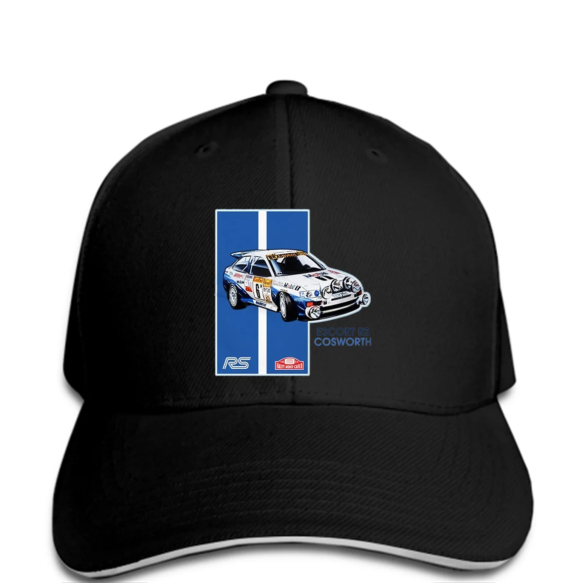Men Baseball cap Fashion T Rally snapback Car Turbo Ford World Rac Wrc Escort Retro Sports Gift Dad women | Аксессуары для одежды