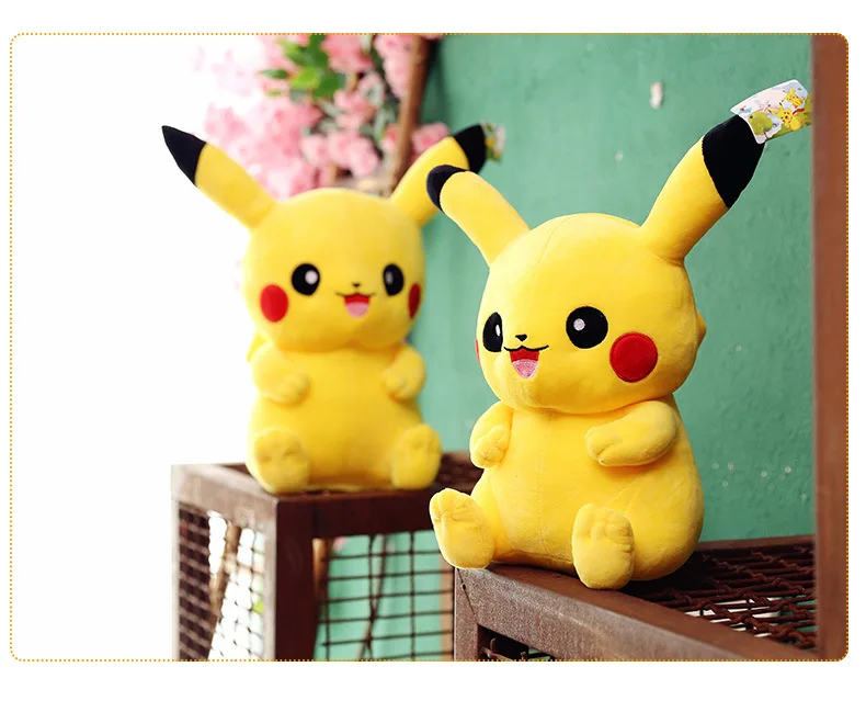 25/30/40/50 см горячие игрушки стиль pikachued ПКМ плюшевая подушка фигурки для детей подарок на день рождения