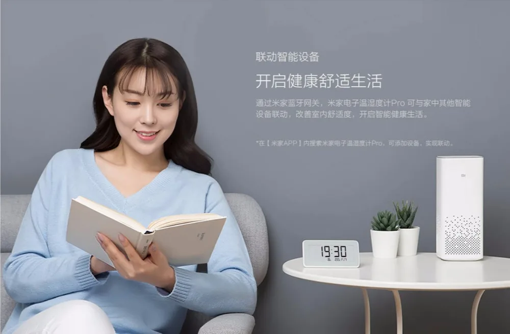 Xiaomi Mijia BT4.0 беспроводные умные электрические цифровые часы домашний и открытый гигрометр термометр ЖК-дисплей измерение температуры