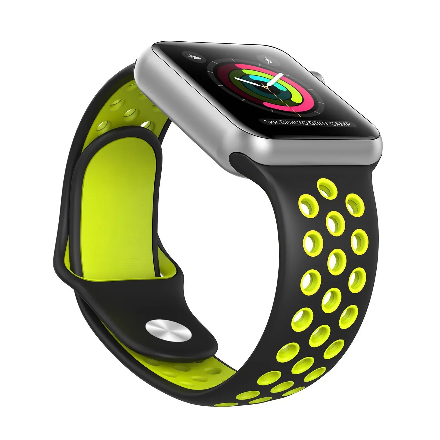 Силиконовый ремешок+ чехол для Apple Watch 5 4 3 2 1 чехол для Iwatch 38 мм 40 мм 42 м 44 мм ремешок для Apple Watch аксессуары - Цвет ремешка: EEE