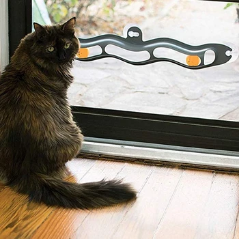 

Cats Toy Track Toy Ball Window Sucker Cat Toy Mobile Toy Track Table Tennis Orbit Ball Fashion Creative Pet Toy