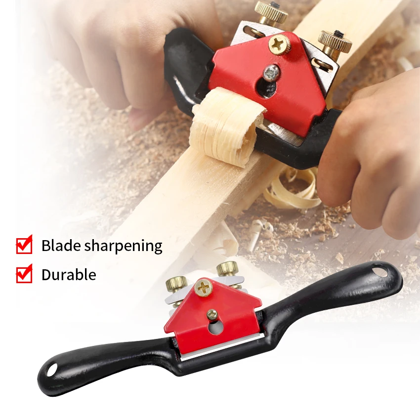 

MINI Plane Carpenter Tools Planer Adjustment Woodworking Cutting Planer Hand Trimming Tools With Screw Durable