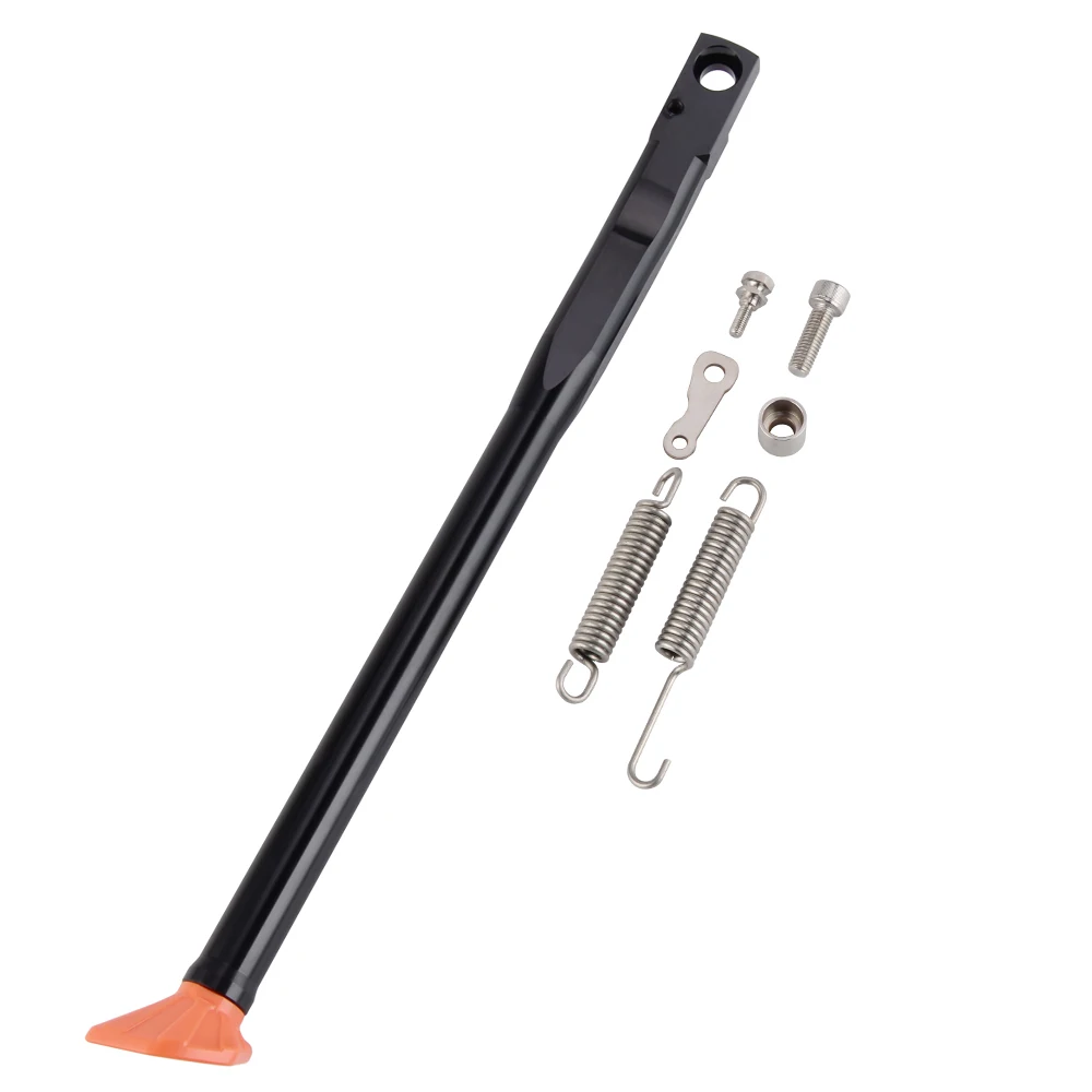 Ktm Parts Kickstand For Bike JFG RACING Dirt Bike Kickstand Side Stand Forging Aluminum With Springs For Xc Xcw Xcf Exc Excf 150 200 250 300 350 400 450 500 505 530 Orange Bequille Velo NiceCNC Replacement Kickstand