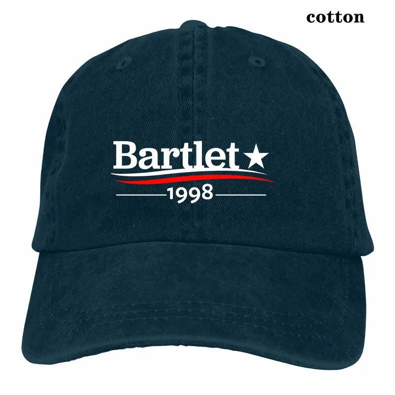 WEST WING President BARTLET 1998 Bartlet для Америки Jed Bartlet белая домашняя бейсболка для мужчин и женщин Кепка для водителя грузовика - Color: 3-Navy