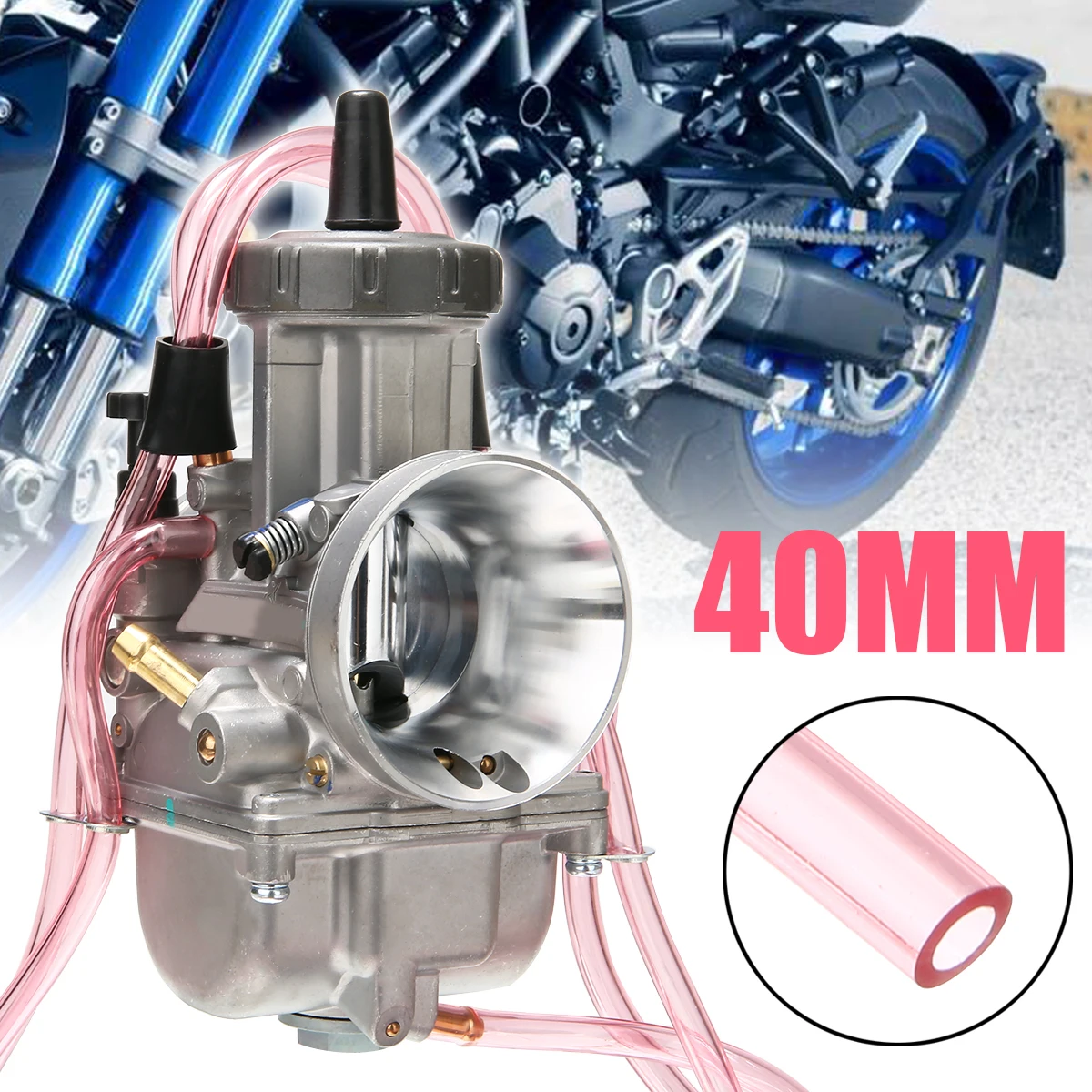 Mayitr 1 шт. PWK 40 мм Карбюратор Carb Алюминий для 150 250 350 400CC скутер Мотоцикл Байк Скутер ATV