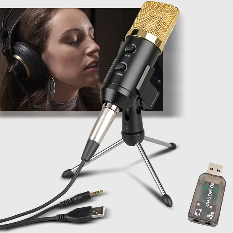 GEVO mk f100tl USB микрофон Студийный конденсаторный Проводная для компьютера с