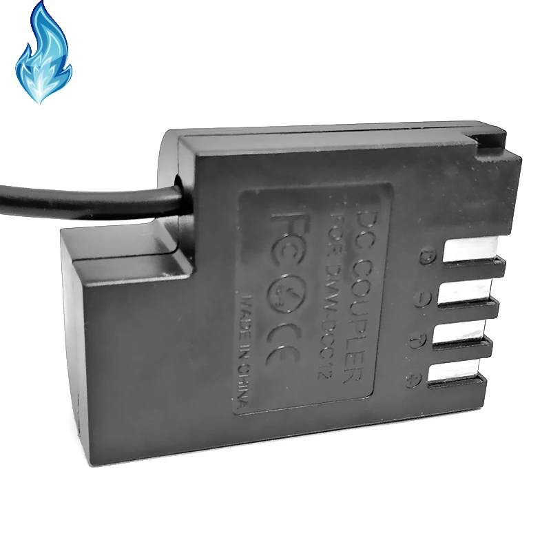 Декодировать DMW-BLF19E Аккумуляторный соединитель ДМВ DCC12 DMWDCC12 5,5x2,5 мм разъем питания постоянного тока для цифрового фотоаппарата Panasonic Камера Lumix DMC-GH3 DMC-GH4 DMC-GH5