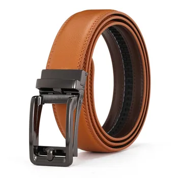 

New Business Style Men's Belt Designer Genuine Leather Strap Male Belt Automatic Buckle Belts For Men Jeans Girdle Luxury Belts