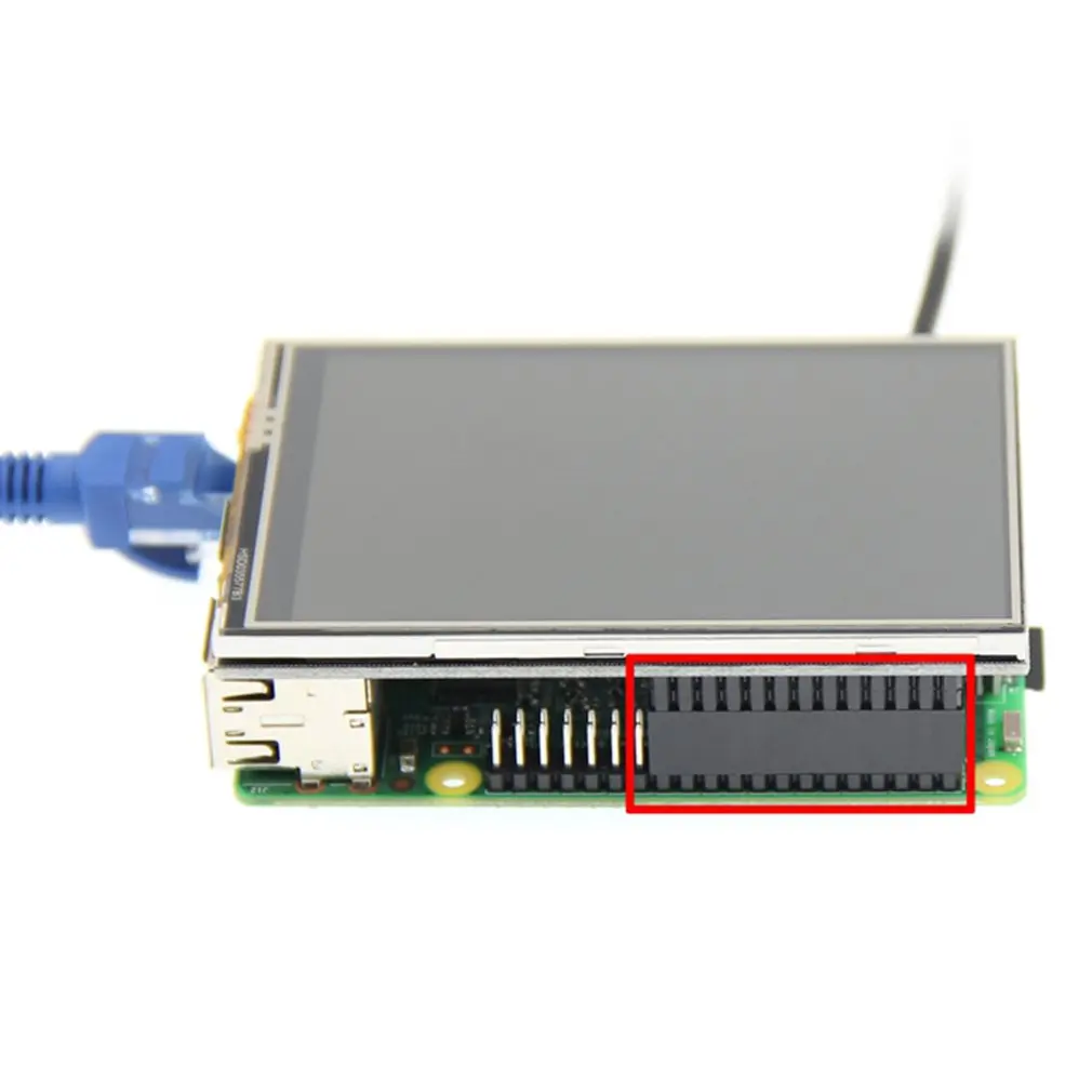 Сенсорный экран SPI 800X480 4-дюймовый дисплей модуль 800*480 ips сенсорный экран для Raspberry Pi 4 Модель B 3B +/3B/2B/B + сенсорный экран