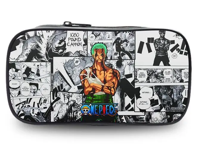 Чехол для карандаша luffy с Аниме one piece сумка ручек 3D печать школьная оксфордская