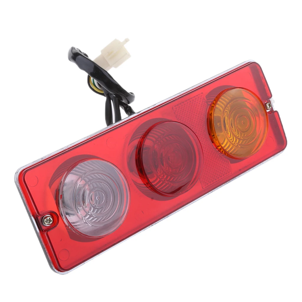 Red LED Rear Tail Light Brake Replace For 150CC 250CC Go Kart ATV Buggy