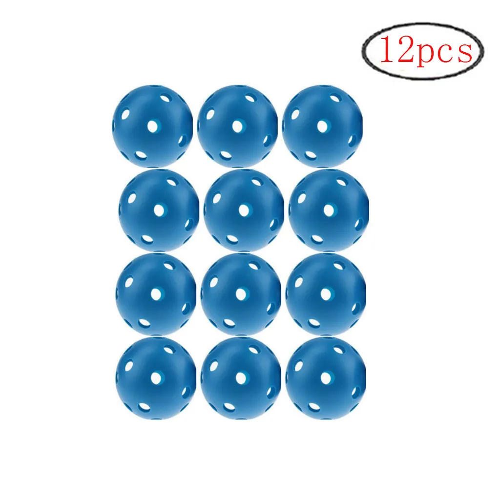Outdoor&Sport  45mm Hole Ball Poly Plastic Baseball Practice Training for Hitting Batting Hit Bay Golf Practice Ball Sports 46