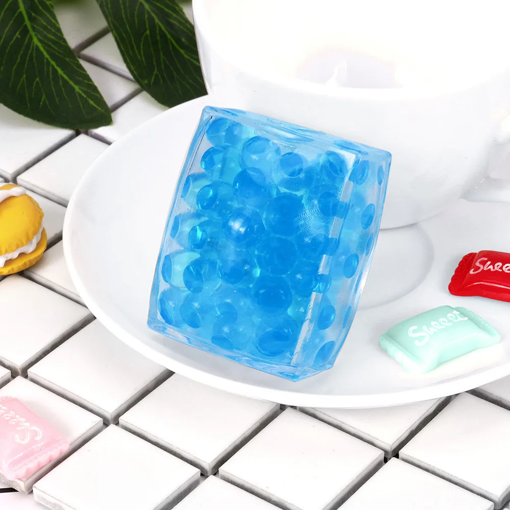 Squishies антистресс снятие стресса шарик мягкие Забавные игрушки сжимаемая силиконовая форма для кубиков Прямая поставка головоломка мягкие животные