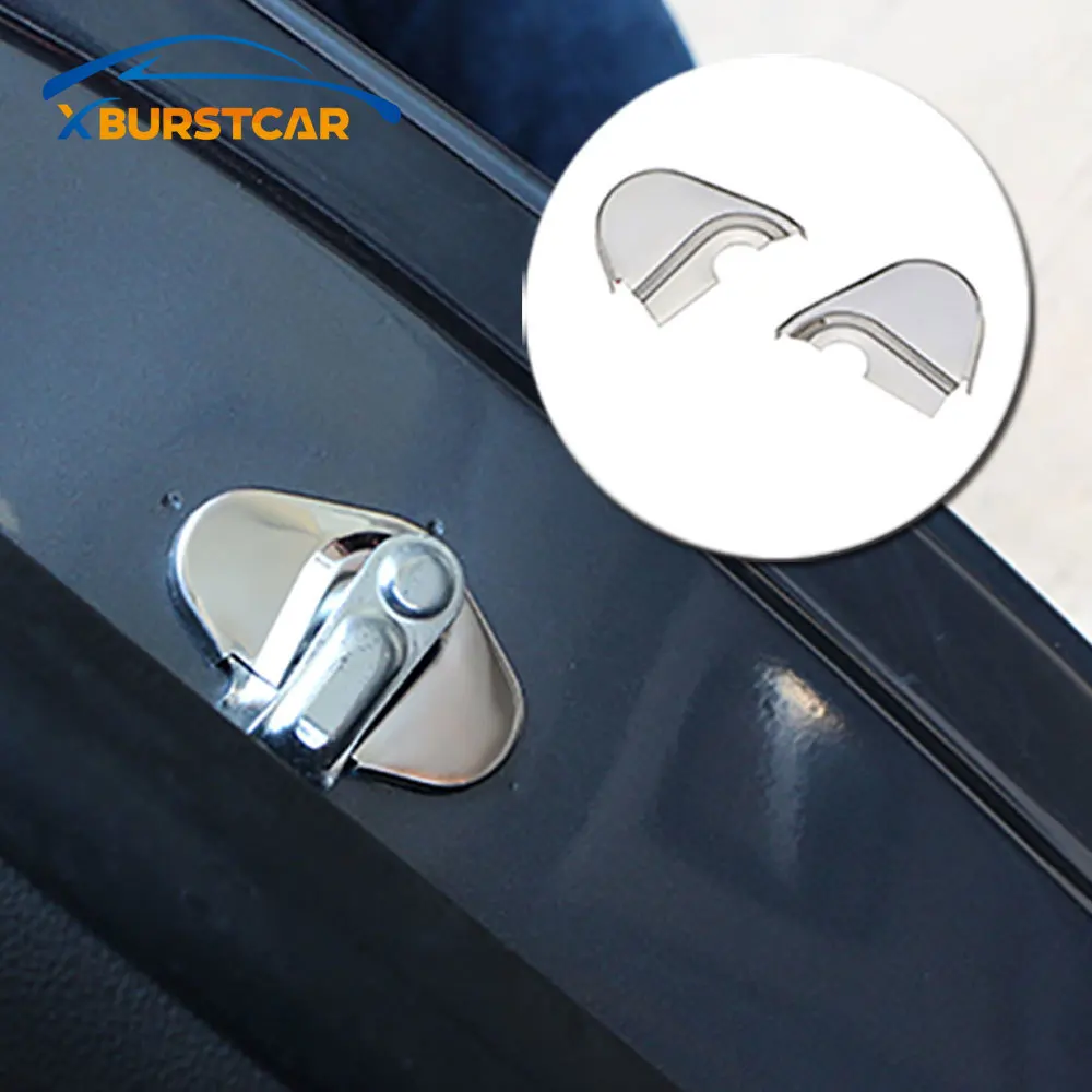 Xburstcar Автомобильная защита для дверного замка наклейка для Chevrolet Malibu Aveo Cruze Volt Camaro для OPEL VAUXHALL MOKKA