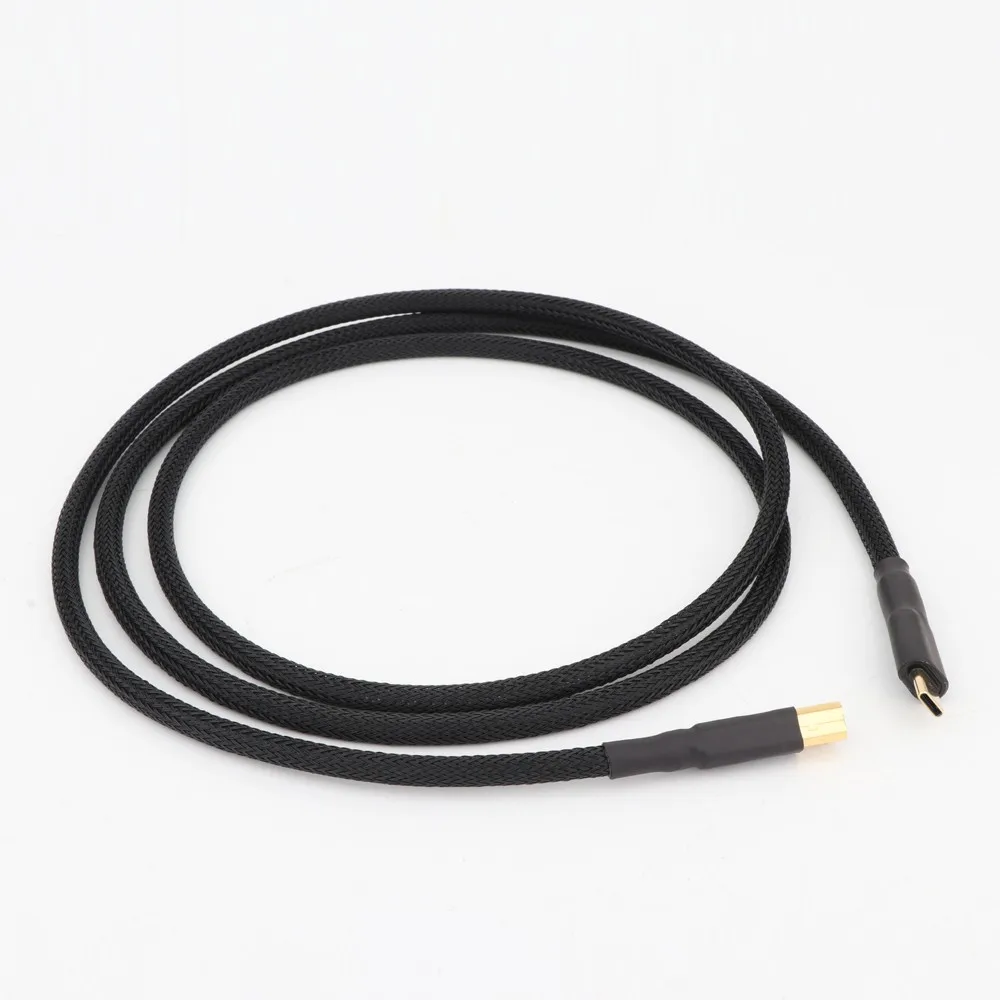 US $27.00 Preffair X401D USB Type C Cable HiFi USB B To C Audio Data Cable For DAC Mobile Tablet