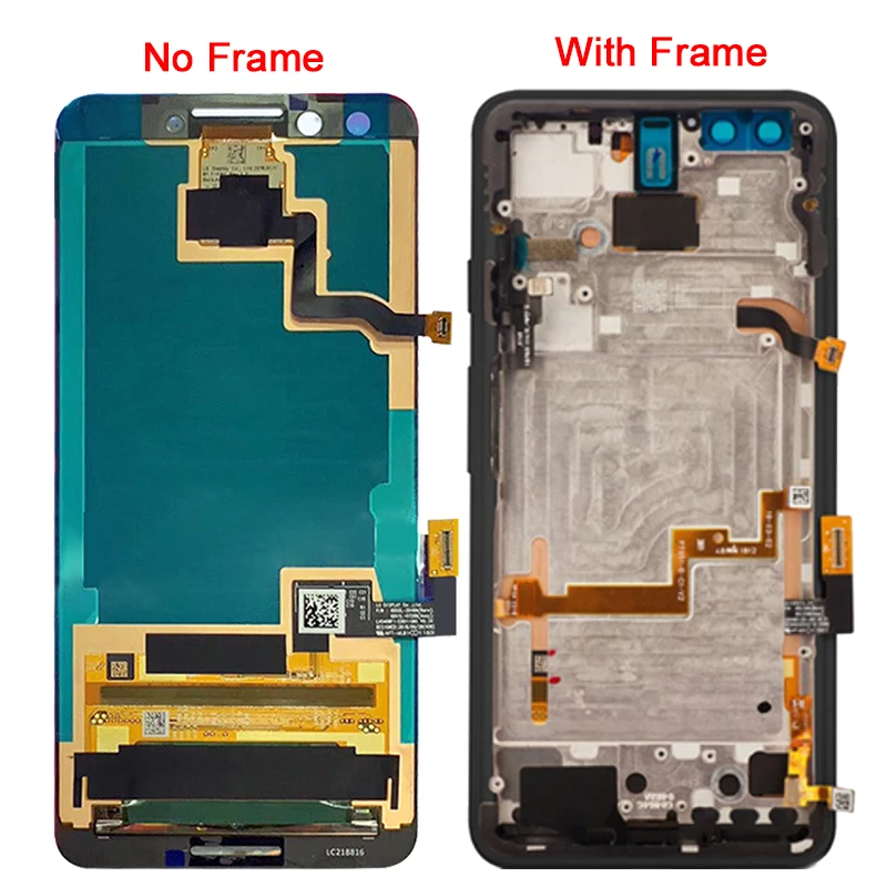 Оригинальный ЖК дисплей для Google Pixel 3 LCD с рамкой 5 дюймов AMOLED Pixel3 кодирующий