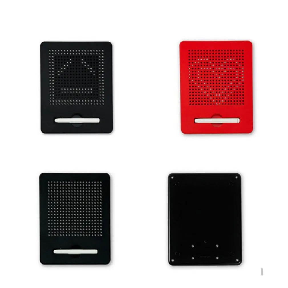 Magnet Pad Drawing Board Drawing Pen Toys For Children Pen Paint Ball Magnetic Tablet Magnetic Pen Beads Learning Notebook Toy