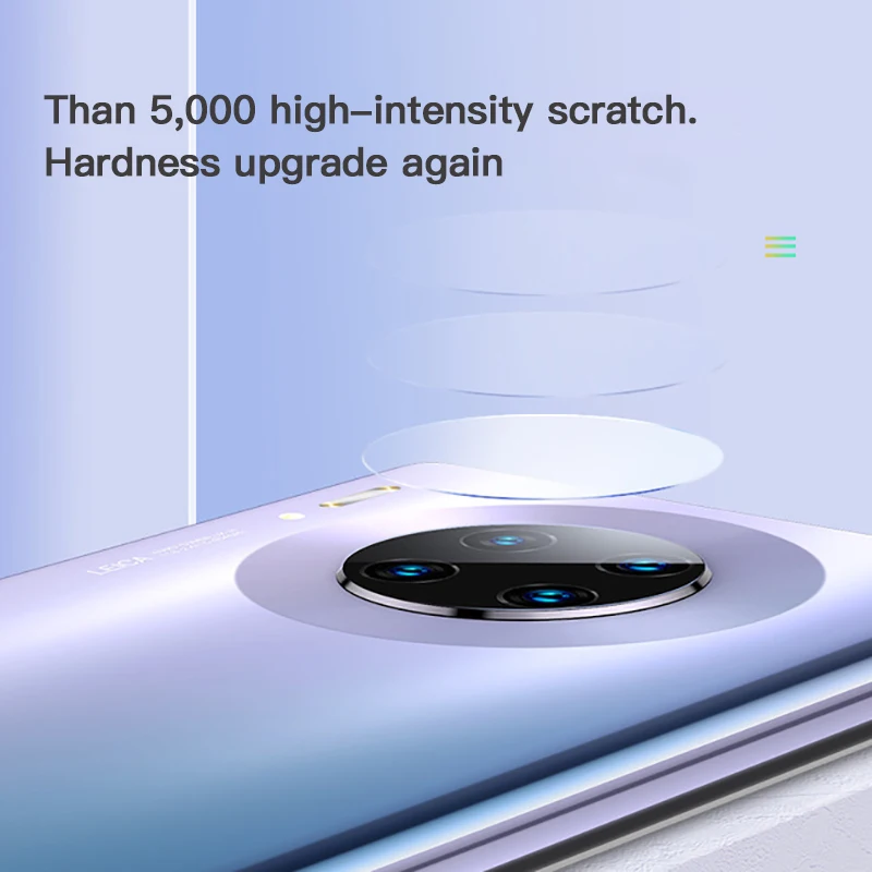 Benks задняя камера Объектив Закаленное стекло для huawei mate 30 Pro Полное покрытие защита экрана Анти-взрыв Защитная пленка 2 шт./лот