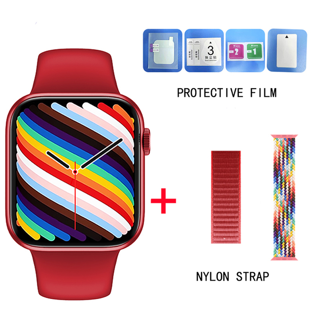 HW18 Smart Watch 40mm Heart Rate Monitor Double Buttons Make Call Men Women Series 6 Smartwatch pk IOW 13 W66 W56 HW22