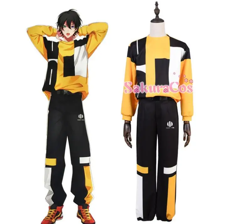 Японский дивизион рэп битва Сабуро Ямада Косплей Костюм изготовленный на заказ топ+ брюки