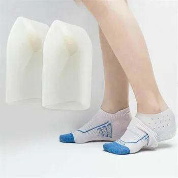 

Inner Adjustable Heightening Insoles Soft Elasticity Height Heel Padded Cup Cushion Socks Lined Increase Invisible Unisex 3cm