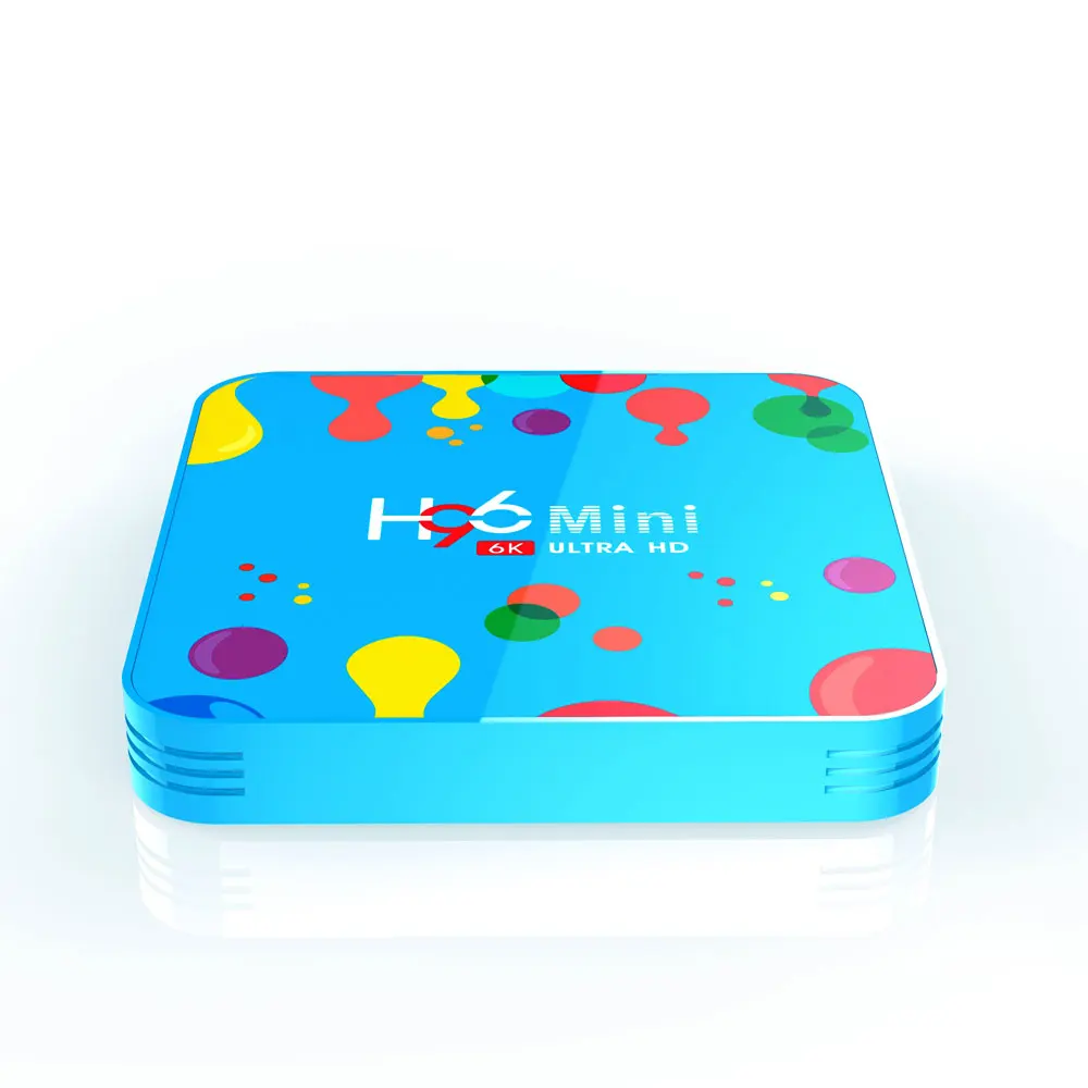  H96 Mini Smart Android TV Box 4GB RAM 128GB ROM Allwinner H6 5G WIFI 4K 6K bluetooth 4.0 Android 9.