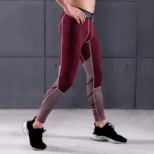 Новинка, брендовые штаны для тренировок в тренажерном зале, обтягивающие мужские леггинсы, спортивная одежда для фитнеса, длинные брюки, обтягивающие компрессионные штаны, Hombre, горячая Распродажа