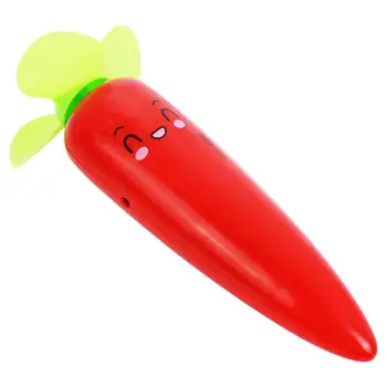 

Mini Electric Fan Mini Air Conditioner USB Rechargeable Fan Pepper Carrot 2 Color Creative Cute Portable Camping Fishing