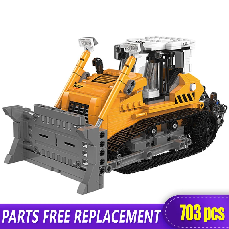 

The Offroad Technic XingBao New 03039 Construction Bulldozer Vehicle Set Building Blocks bricks Toys boys Funny Christmas Gifts