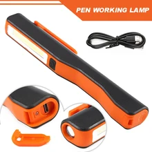 Портативный COB рабочий светильник, инспекционный светильник, многофункциональный уличный фонарь, походная лампа для кемпинга, светодиодный светильник-вспышка