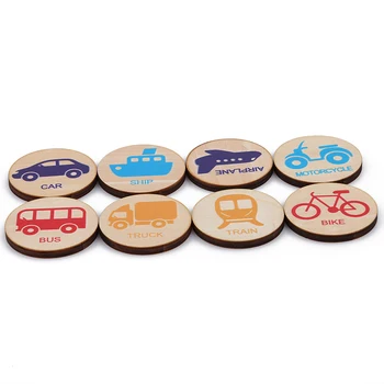 

Funny Training Kids Wooden Puzzle Memory Match Game Chess Early Educational Toys for Children Kids Cognize toys baby gift