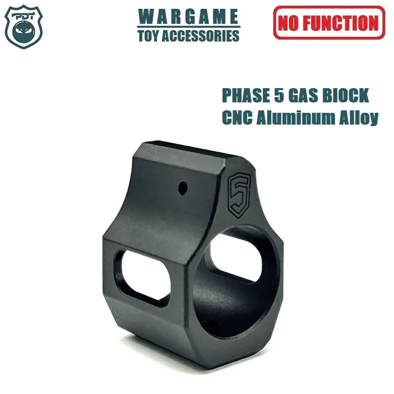 

PHASE 5 Metal LOW PROFILE GAS BLOCK AR AR15 M4 for Toy Gel Blaster Airsoft AEG GBB Toy Gun
