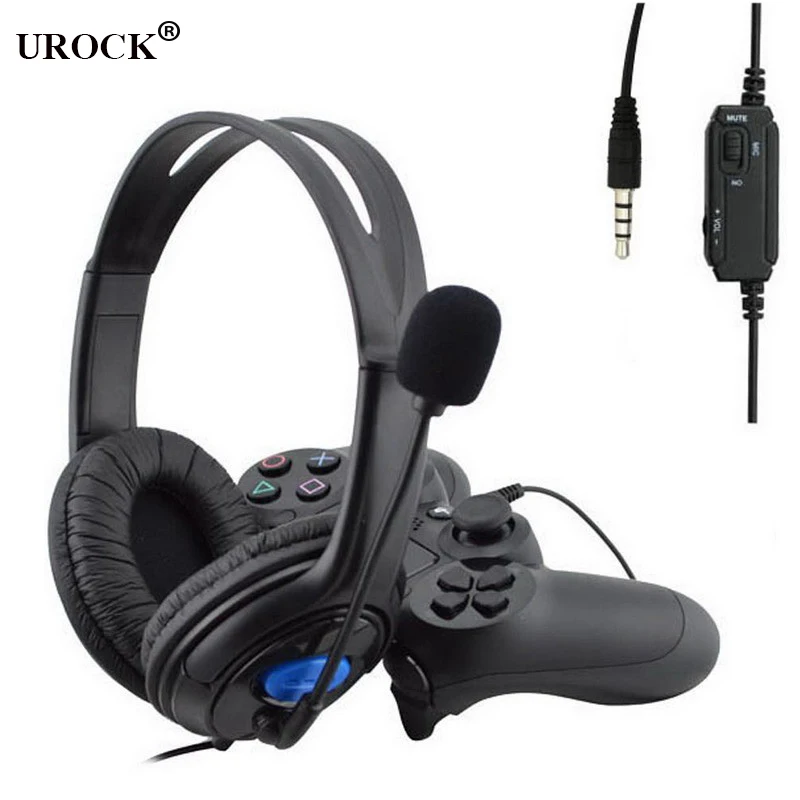 

High Quality 3.5 mm Wired Gaming Headset Headphones with Microphone for PS4/PS3 /XBO/X360 PlayStation 4 for Sales