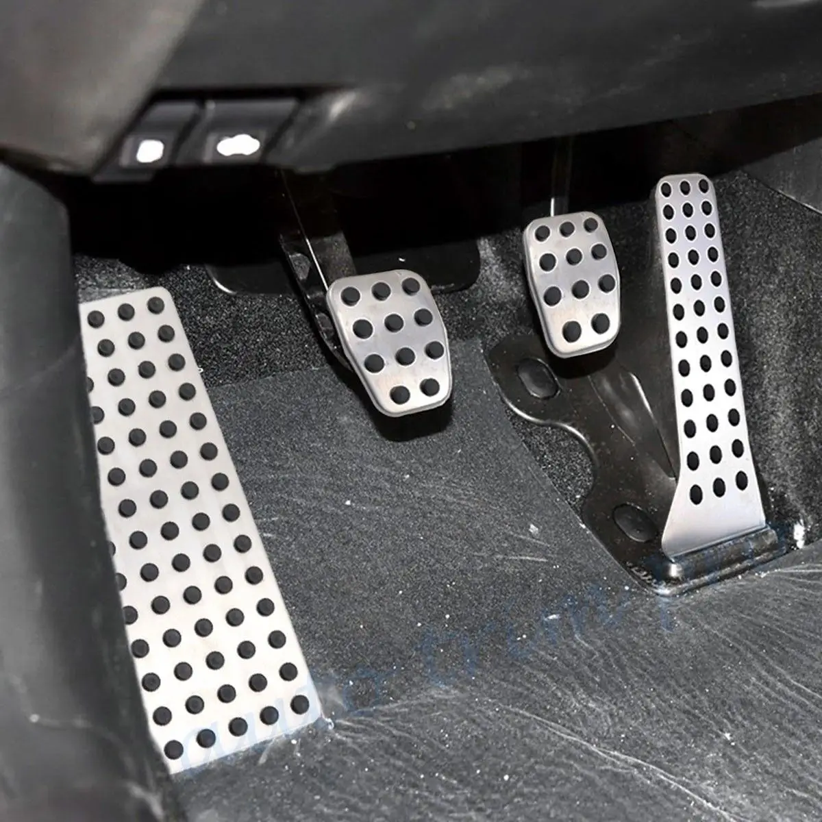 CX-3 CX-4 CX-5 CX-9 CX3 CX4 CX5 Einfache Atmosphäre BM//BN BM//BN 3 GJ//GL DJ//DL ZXC Bei MT-Beschleuniger-Fußstütze-Bremskupplung-Gas-Pedal for Mazda 2 Color Name : at with Rest