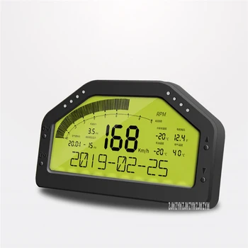 

DO908 Race Car Dashboard Multifunctional Odometer LCD Dashboard Digital Display Gauge Speed Meter Speedometer For 12V Vehicle
