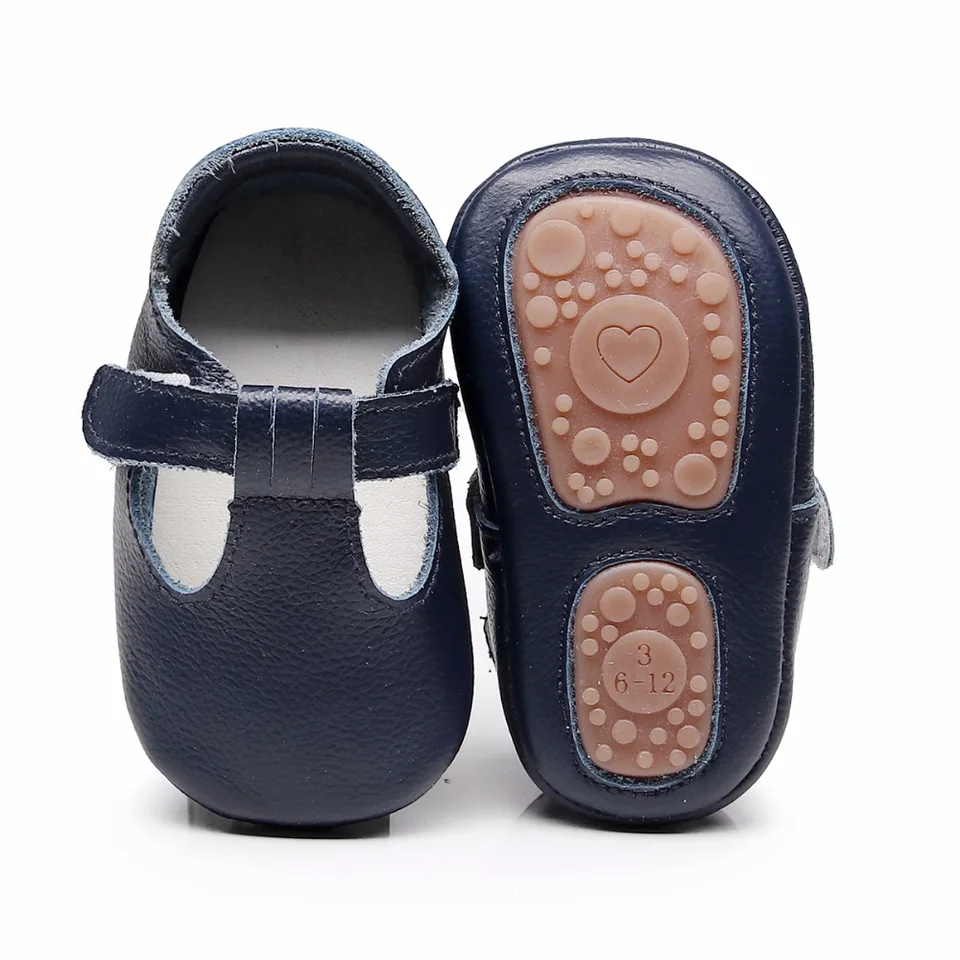 2020 Hard Sole Baby Shoes T bar style 