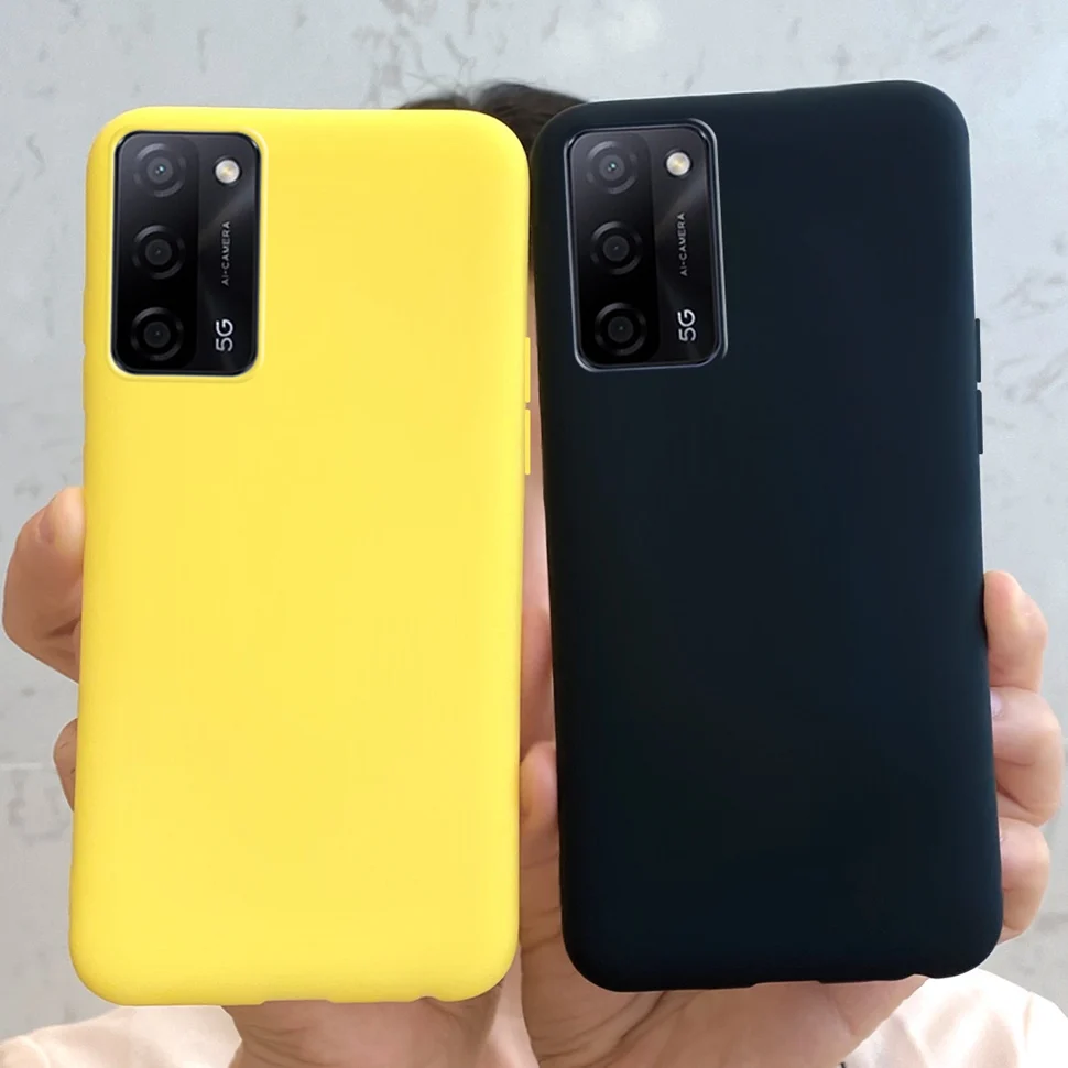 Матовый мягкий милый чехол карамельных цветов для OPPO A55 силиконовый чехол ТПУ простой чехол для oppo a55 A 55 5G OPPO PEMM00 бампер Fundas