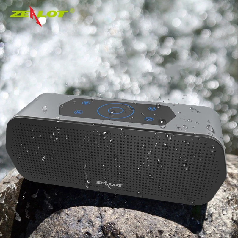 ABHU-ZEALOT S20 Bluetooth динамик сабвуфер портативный маленький динамик открытый мобильный телефон беспроводной аудио 3D стерео объемный звук