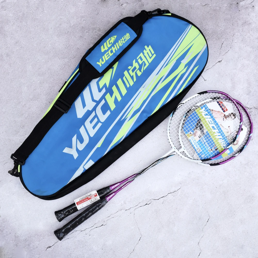 

YUECHI Full Carbon Badminton Racket Durable Ball Control Badminton Racquet 20-23 Lbs (Low / Medium Pound Amateur Junior)