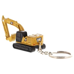 Diecast CAT 320 Engineering Vehicle Model Toy Keychain Pendant Alloy Excavator Small Gift Decoration Souvenir Excavator Model