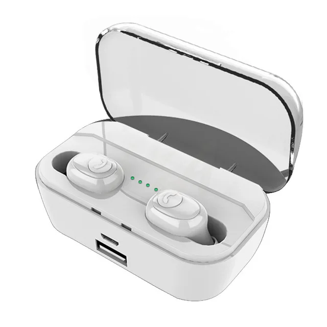 Мини беспроводные наушники TWS 5,0 Bluetooth наушники IPX7 водонепроницаемые наушники 8D стерео наушники с микрофоном 3500 мАч наушники Bluetooth - Цвет: 4