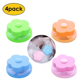 

Flower-shaped Washing Machine Filter Bag Hair Remover Universal Net Bag Hair Removal Decontamination Filter Laundry Bag A